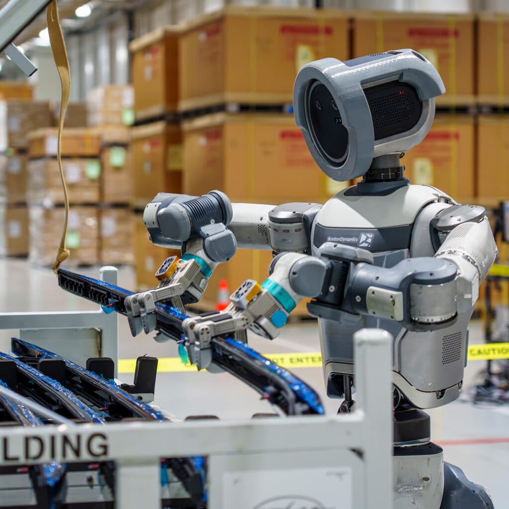 Boston Dynamics Atlasの顧客パイロット公式画像