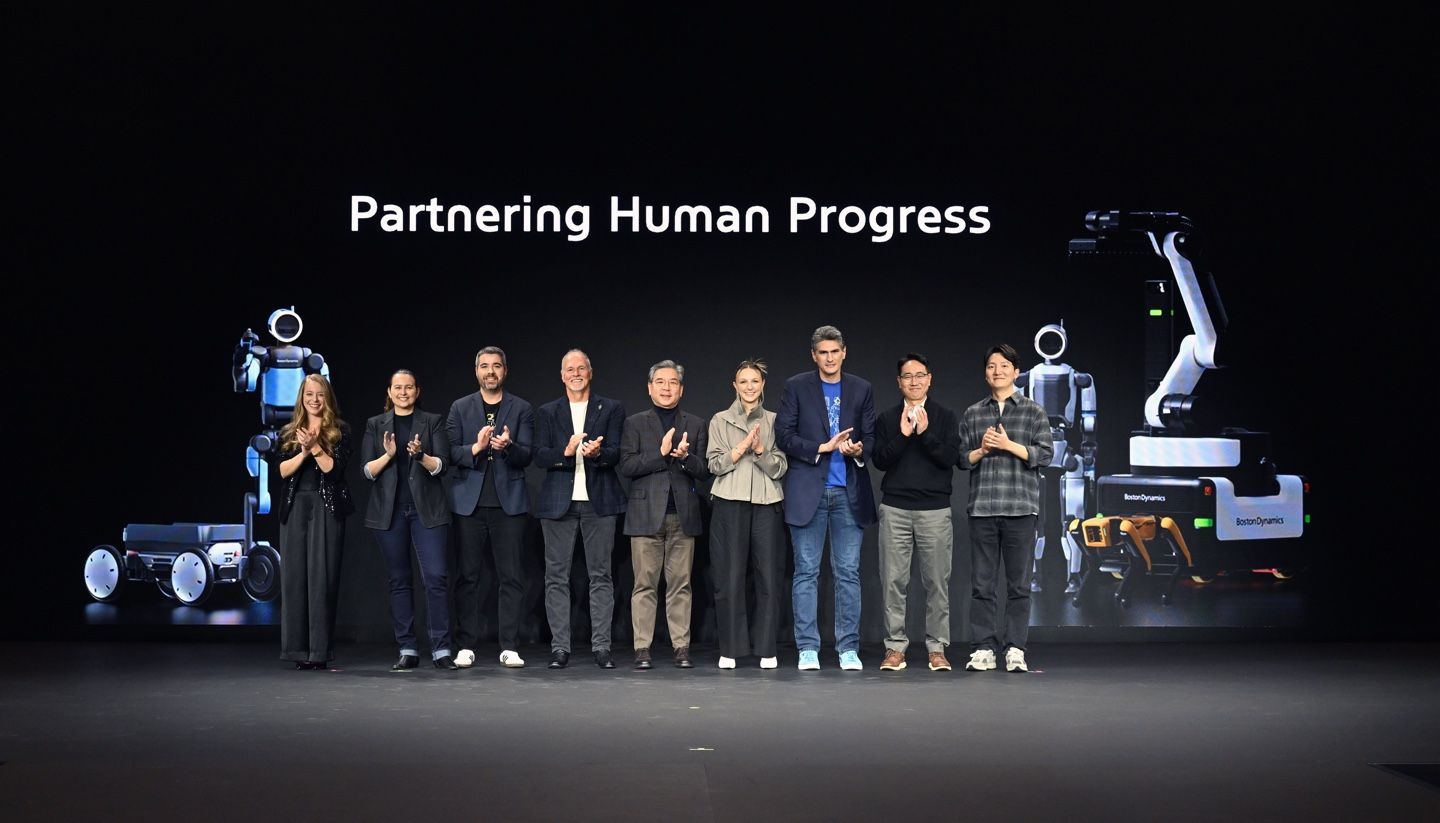 CES 2026のHyundai Motor GroupブースにおけるAtlasの公式画像