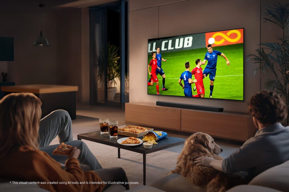 Samsung TV lifestyle image